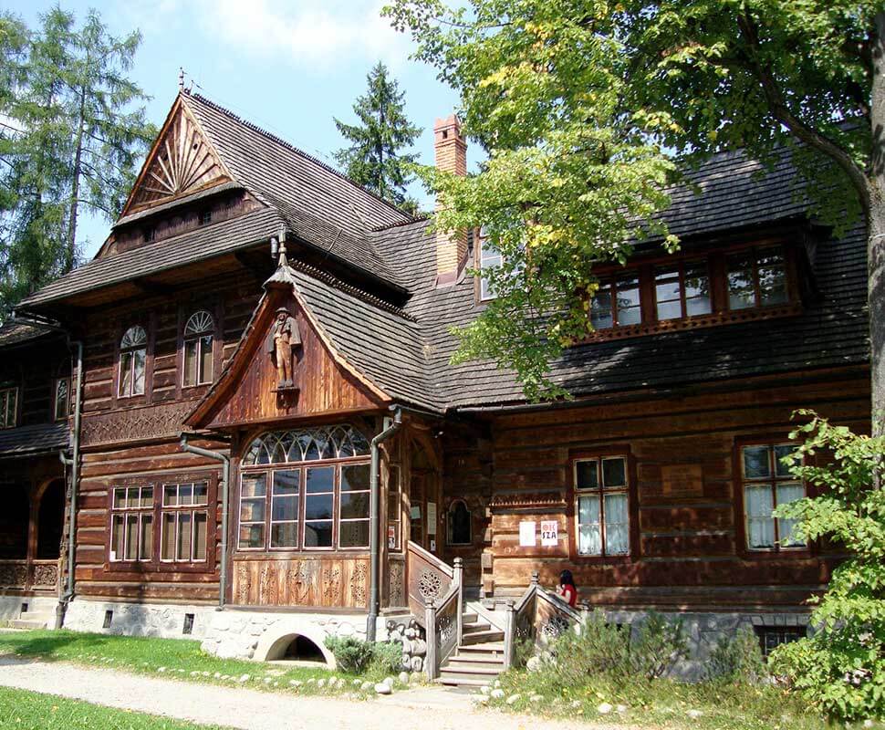 Dom w stylu zakopiańskim